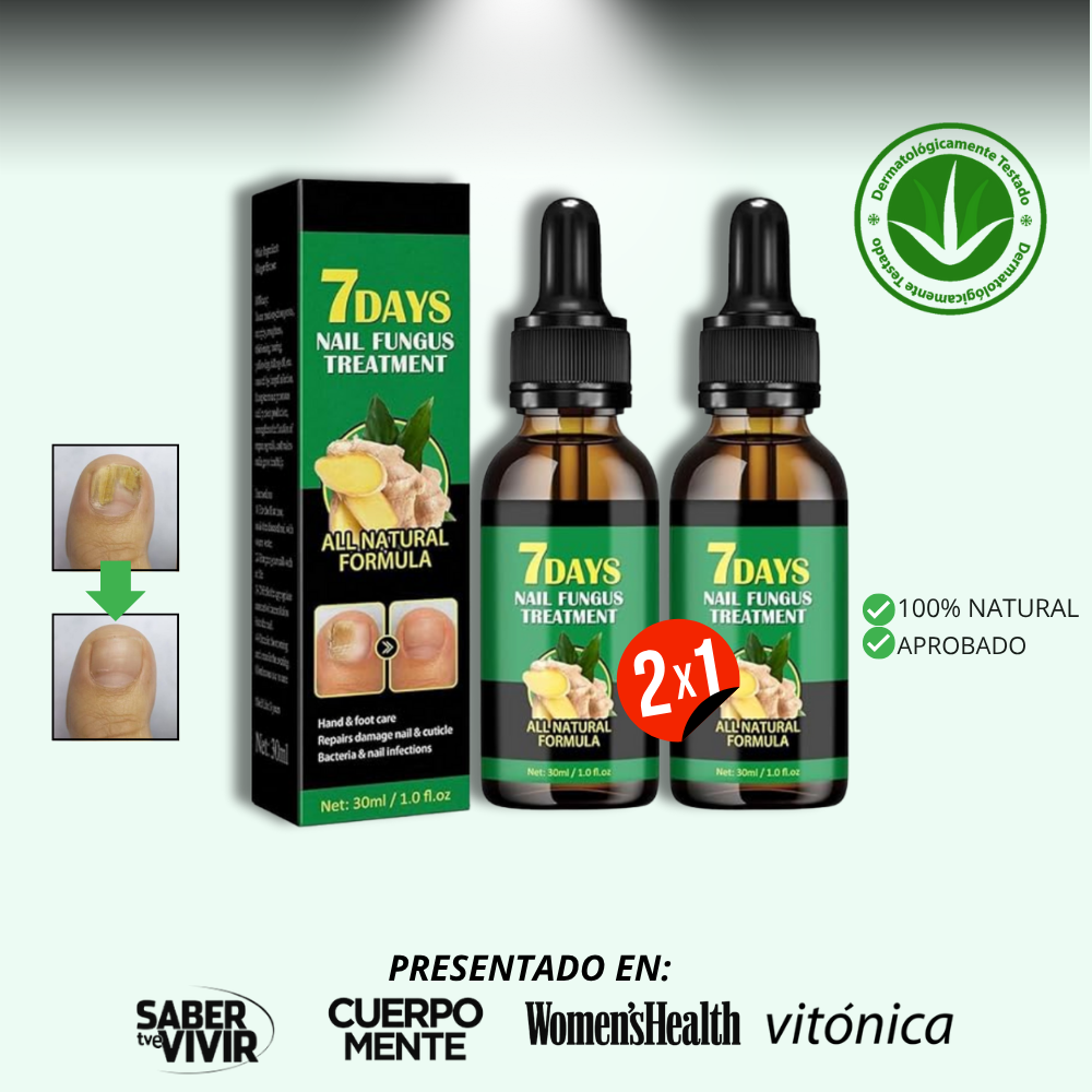 7 Días | Tratamiento Anti Hongos - Fórmula Premium