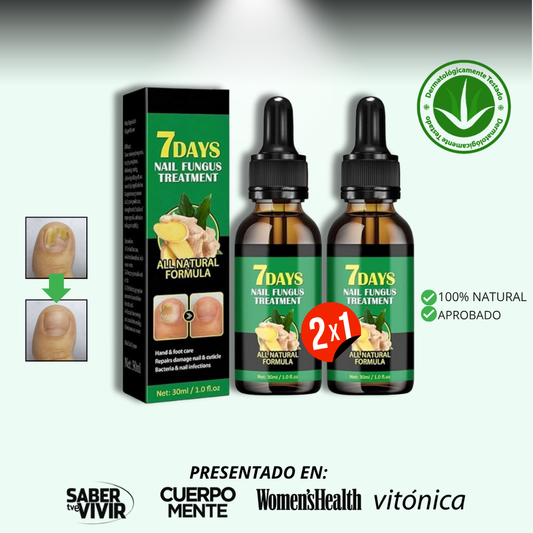 7 Días | Tratamiento Anti Hongos - Fórmula Premium