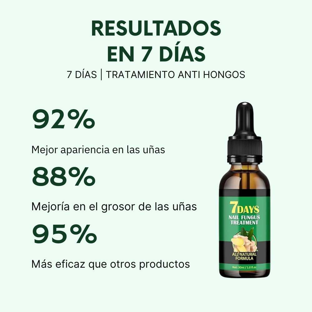 7 Días | Tratamiento Anti Hongos - Fórmula Premium