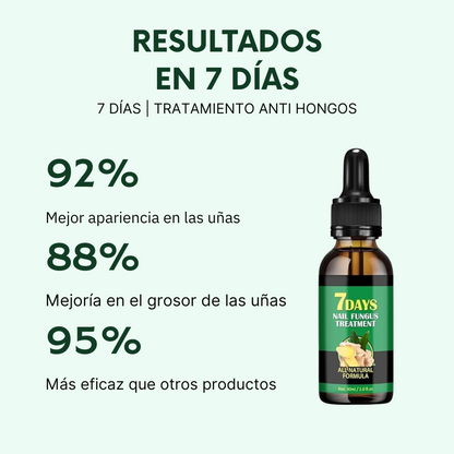 7 Días | Tratamiento Anti Hongos - Fórmula Premium