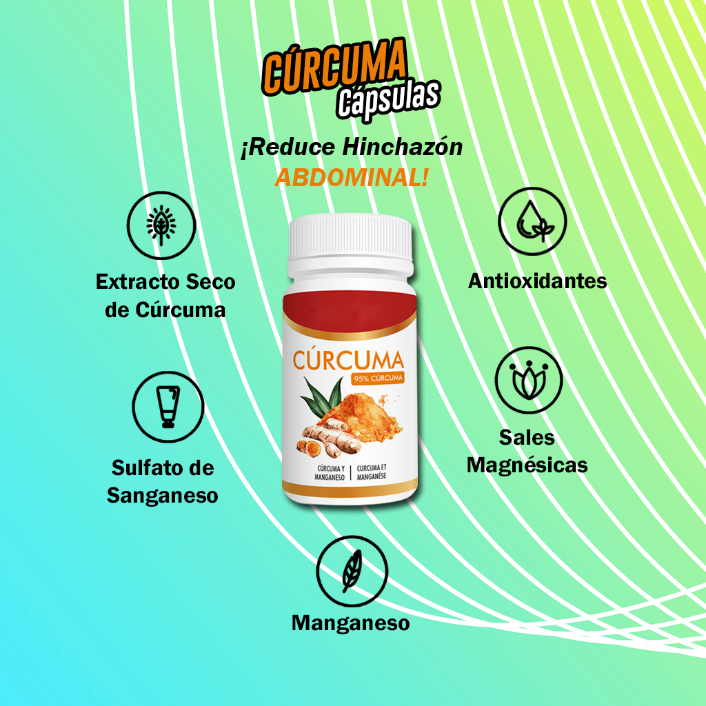 Cúrcuma 95% - Pérdida de Kilos de Forma 100% Natural