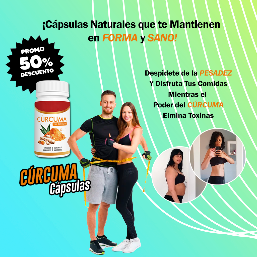 Cúrcuma 95% - Pérdida de Kilos de Forma 100% Natural
