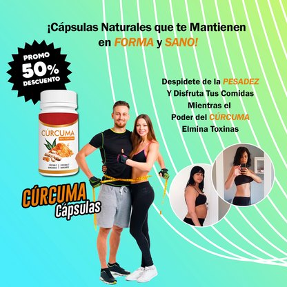 Cúrcuma 95% - Pérdida de Kilos de Forma 100% Natural