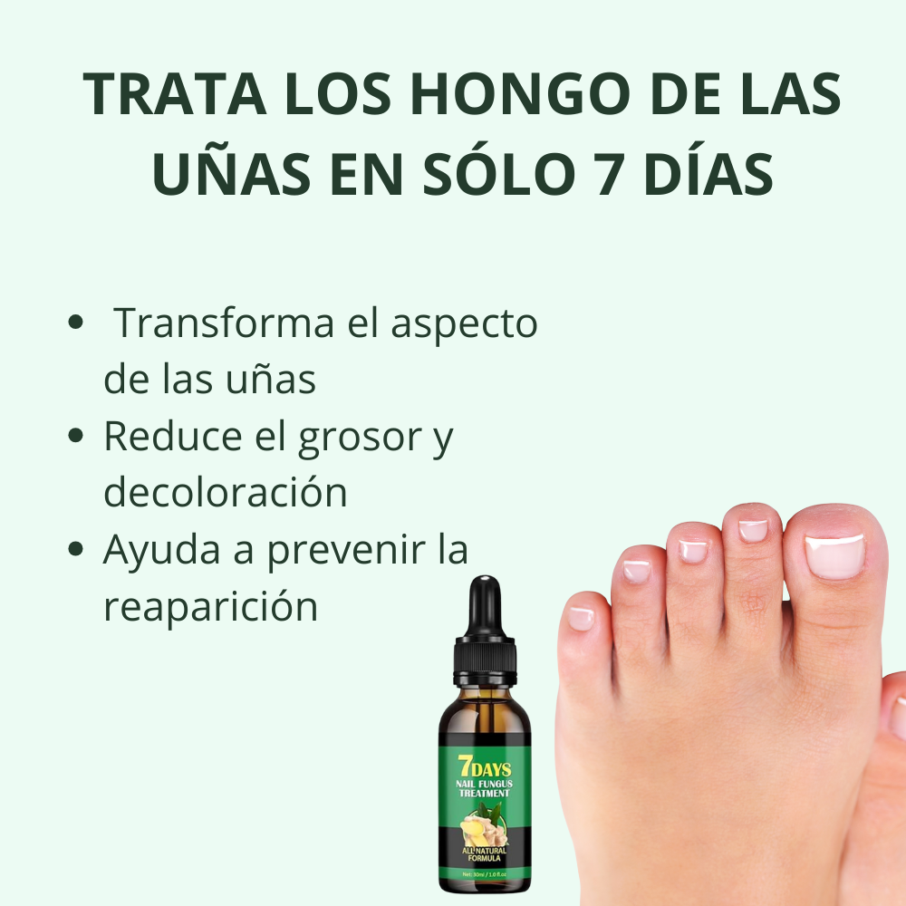 7 Días | Tratamiento Anti Hongos - Fórmula Premium