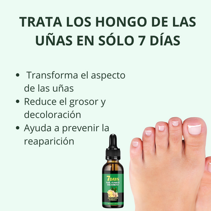 7 Días | Tratamiento Anti Hongos - Fórmula Premium
